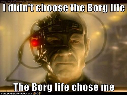 Sorry Borg Stages of My Post Surgical Life – Part One | Zen Bitch